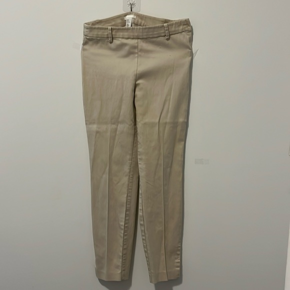 H&M Women Pants Ivory Color US 6 - Picture 1 of 3